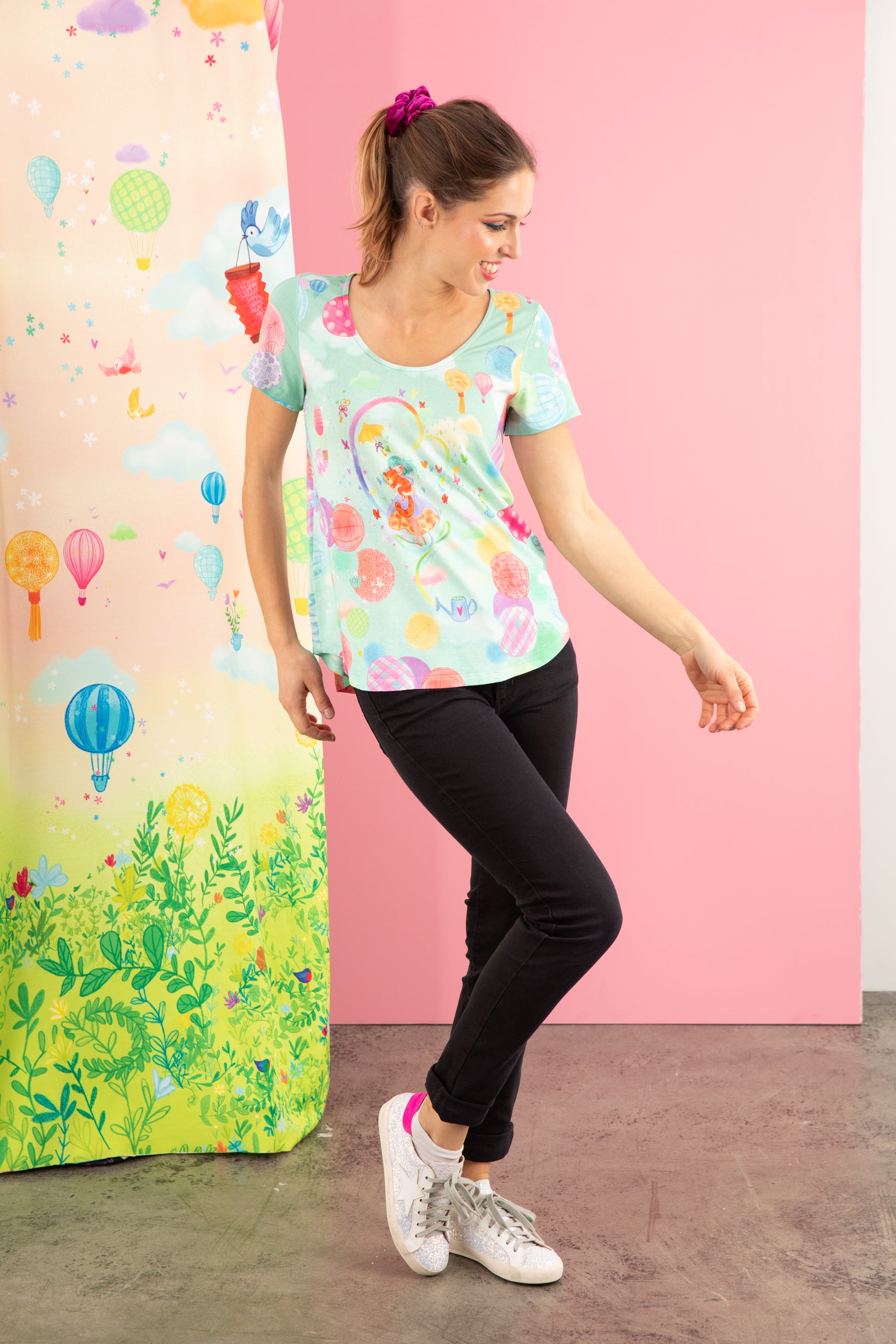 Tee-Shirt OLGA AQUA