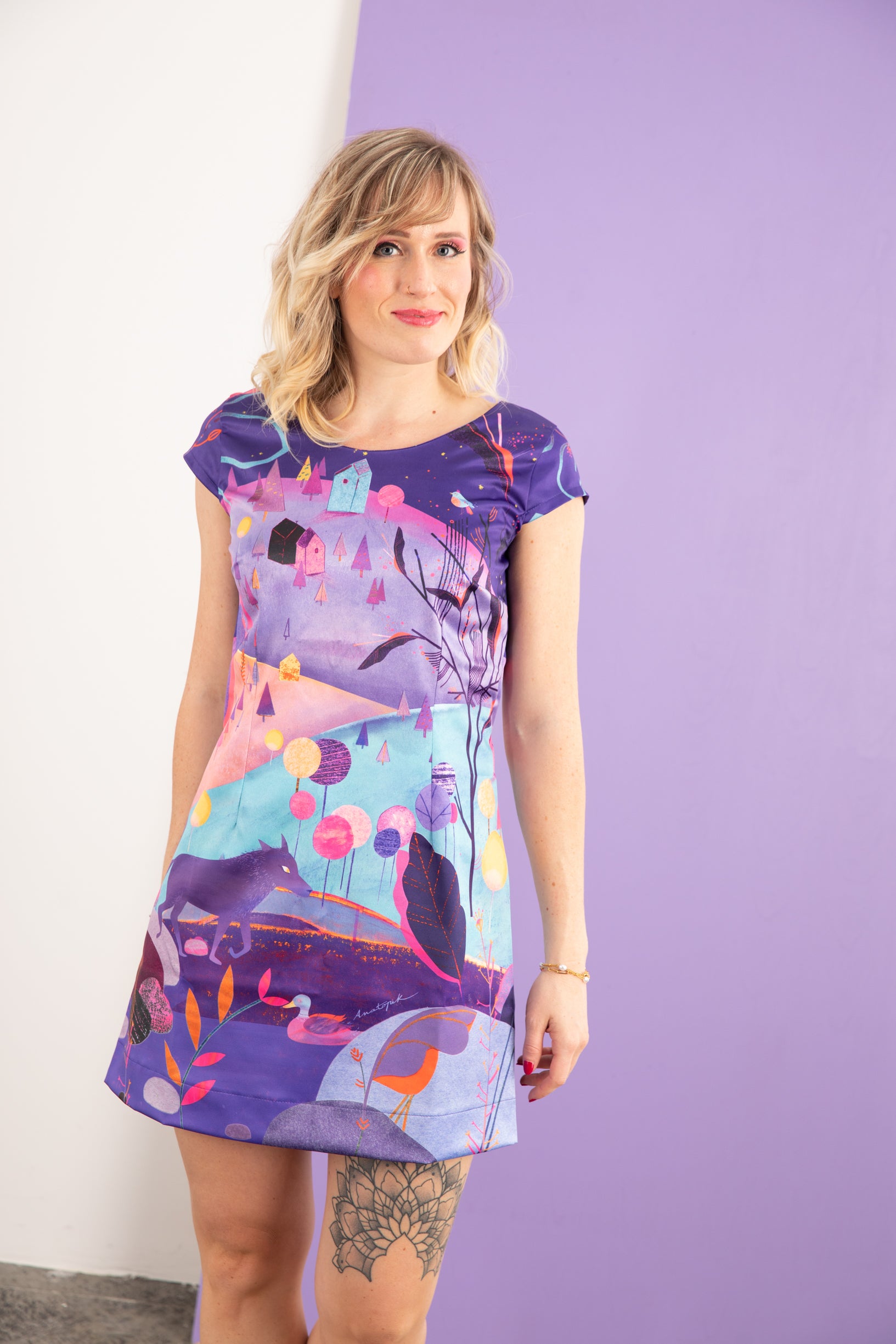 Robe OXINA PIERRE ET LE LOUP