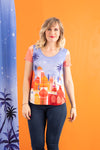Tee-Shirt OLGA AQUA