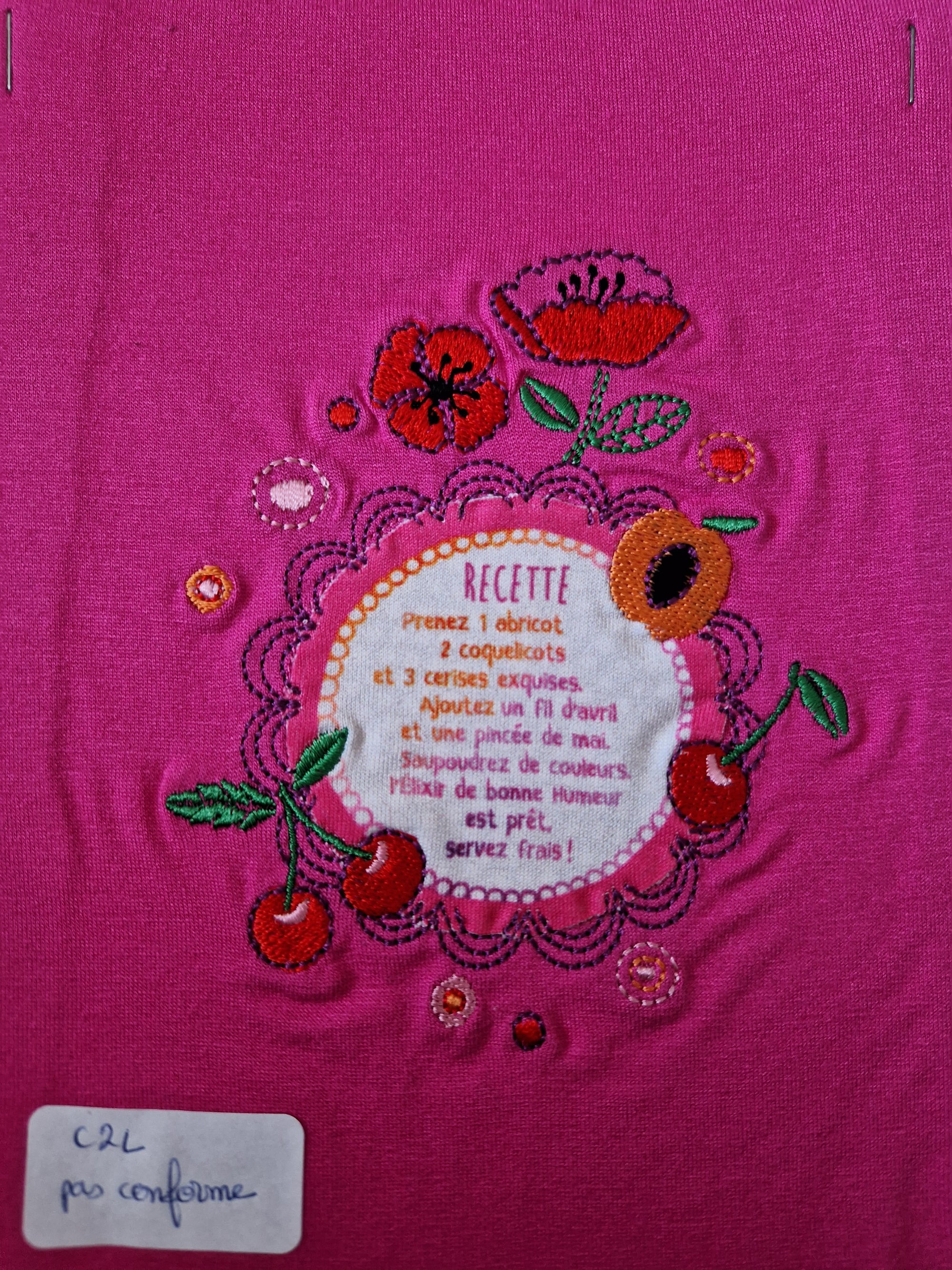 Broderie montante Collector PE18 ALICE