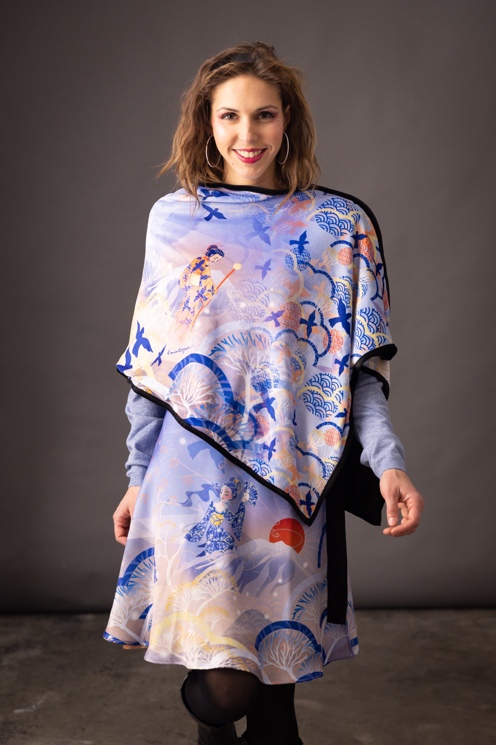 Poncho imprimé MILOU MAGICPARK