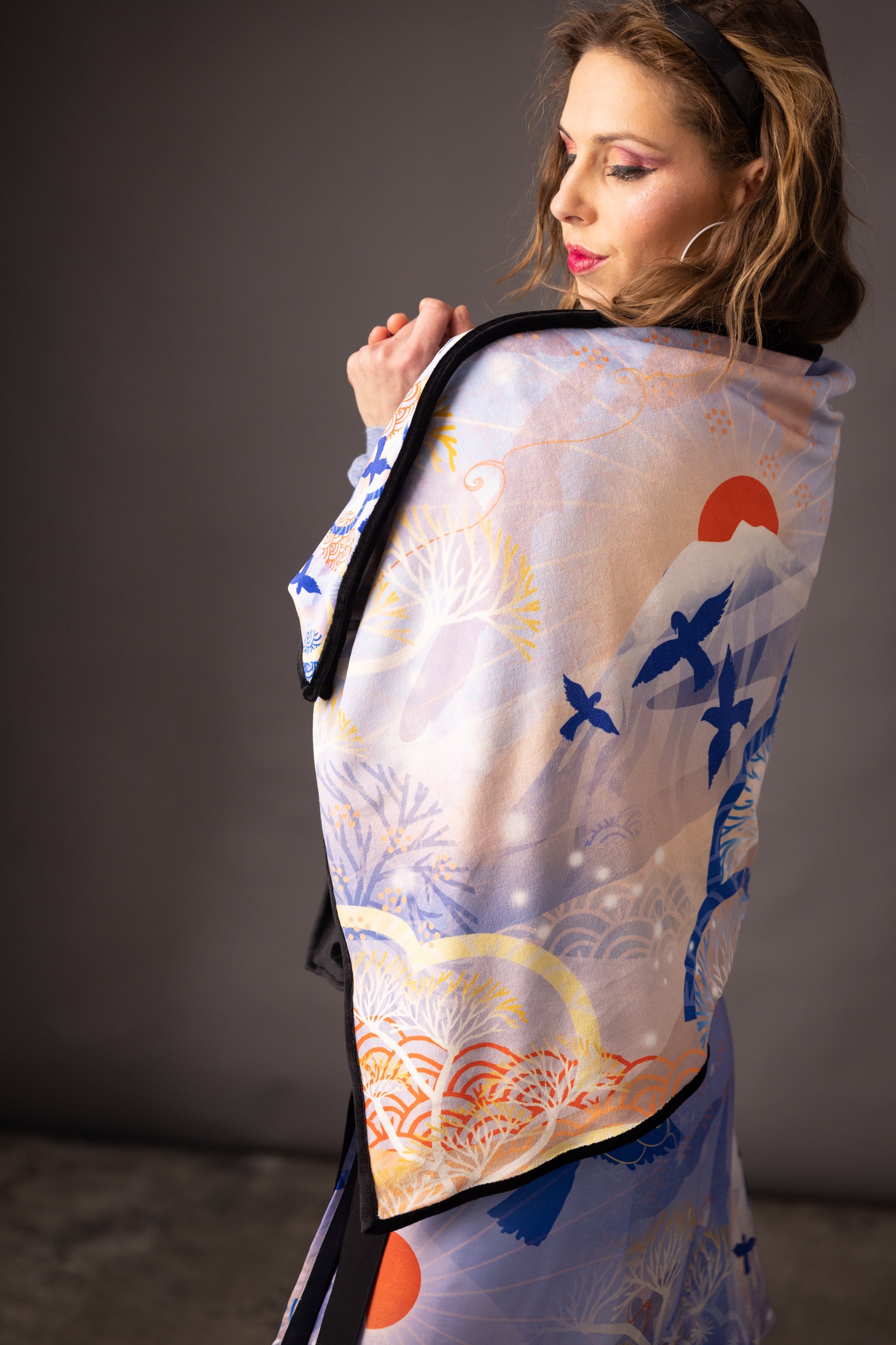 Poncho imprimé MILOU MAGICPARK