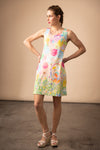 Robe chasuble toute imprimée  LANIA CONFETTIS