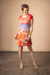 Robe jersey imprimé HERINE ALADIN