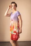 Robe fluide imprimée SAMANTHA ALADIN