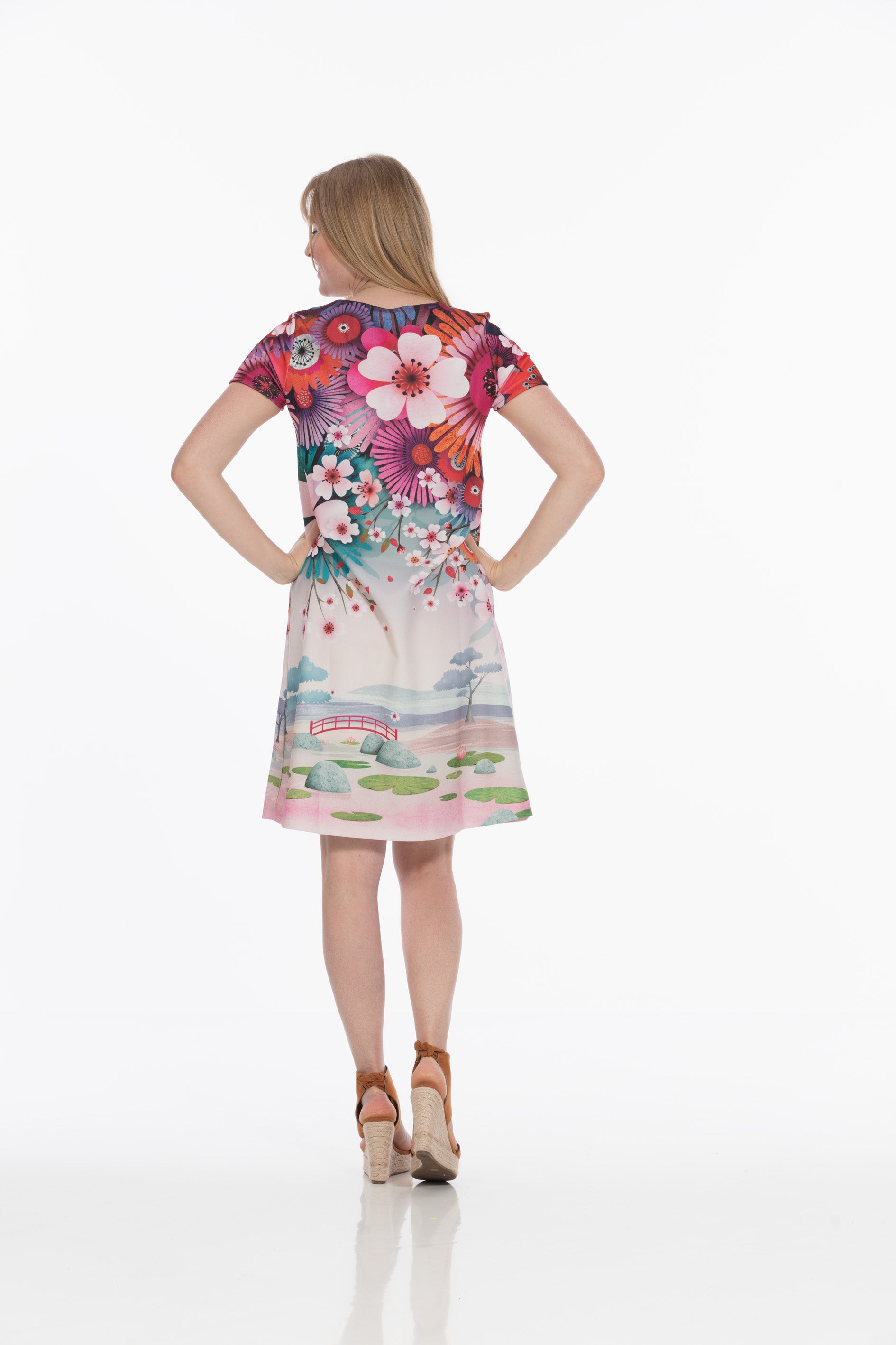 Robe jersey SANDRA CARPE KOI