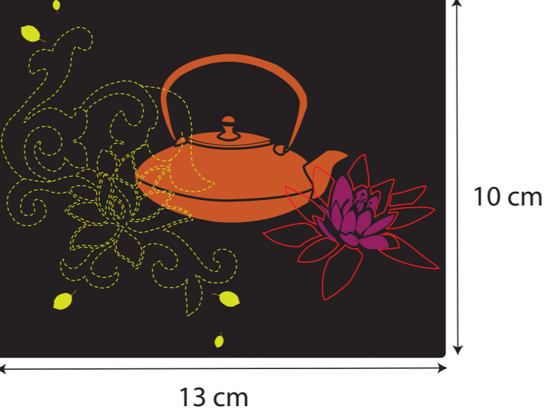 Broderie petite Collector TEA TIME