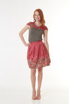 Tee-shirt effet bustier LIMA MUSICIENS